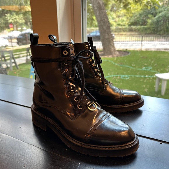 All Saints leather combat boot - Picture 7 of 10